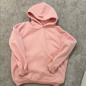 Comfrt Light Pink Pastel Edit Hoodie 2XL